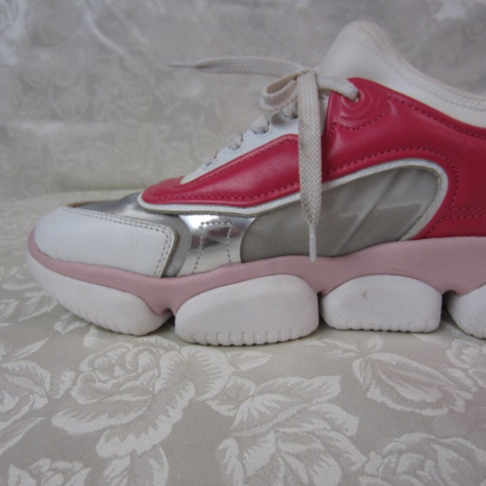 Moncler Briseis Pink Sneakers - Picture 10 of 13